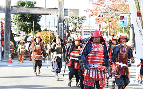 Marching of Samurai Warriors 